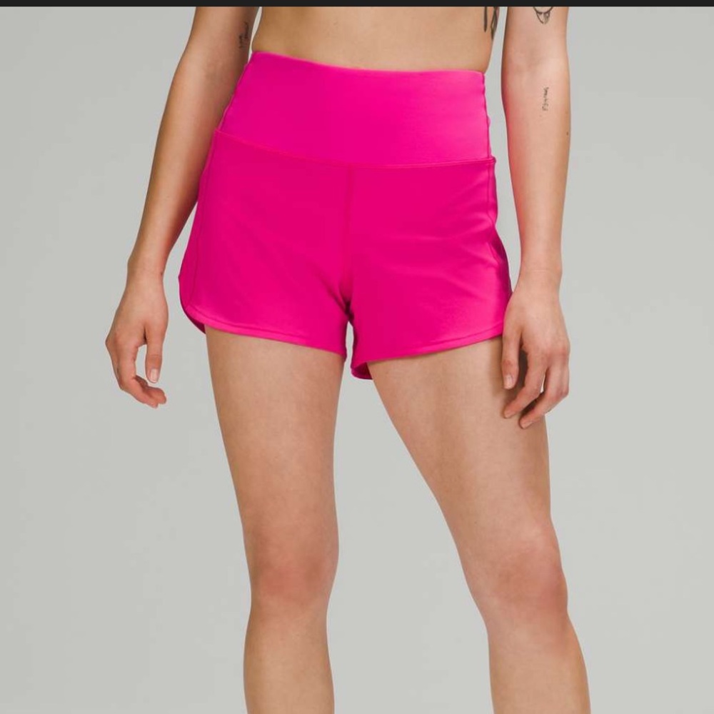 Sonic Pink Speed Up Shorts 4”